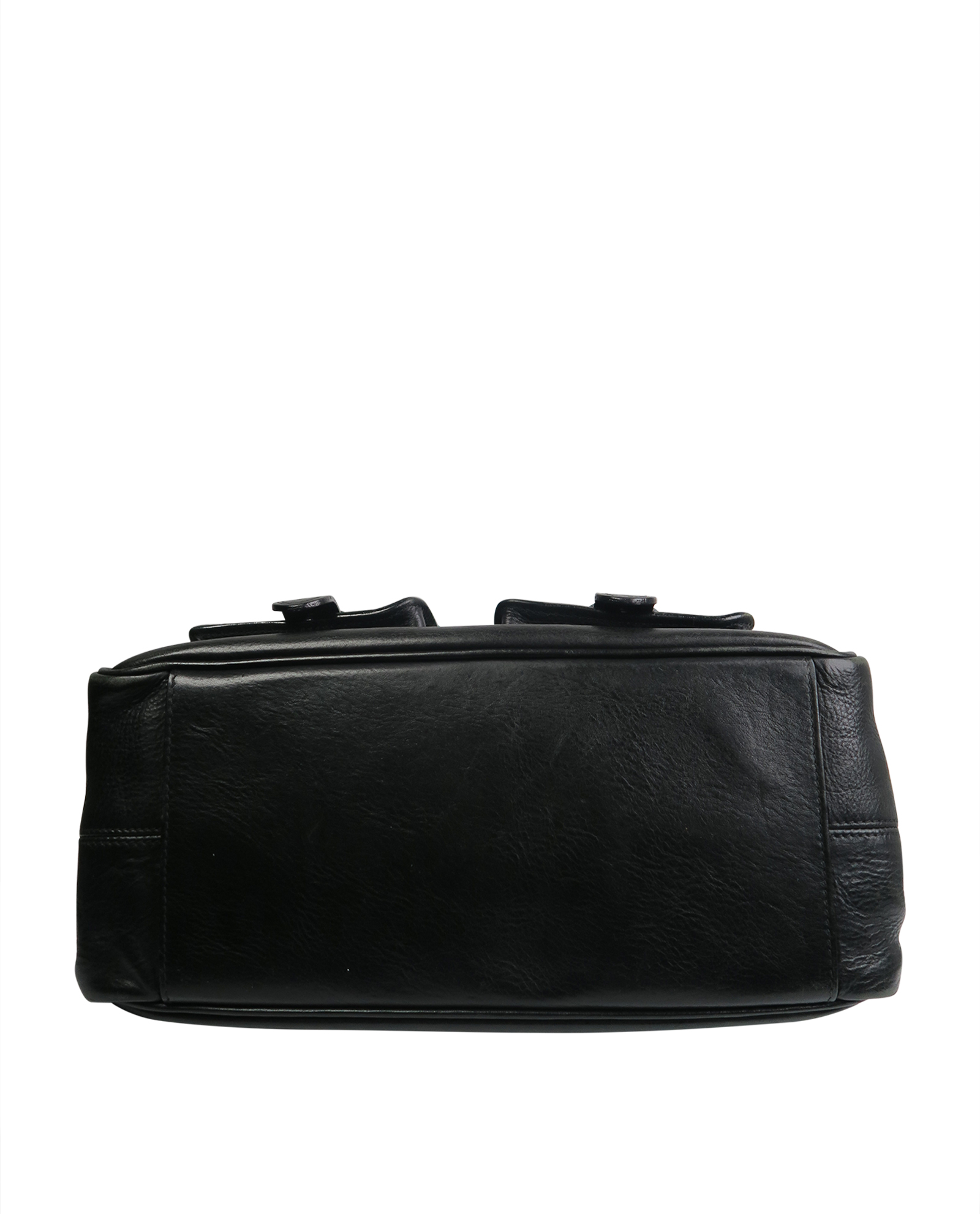 Annie, &pound;140, Handbags, Black, Leather, Top view